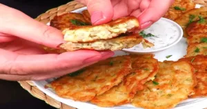 Цибуля + вівсянка. Оладки настільки смачні, що чоловік їх з мʼясними переплутав