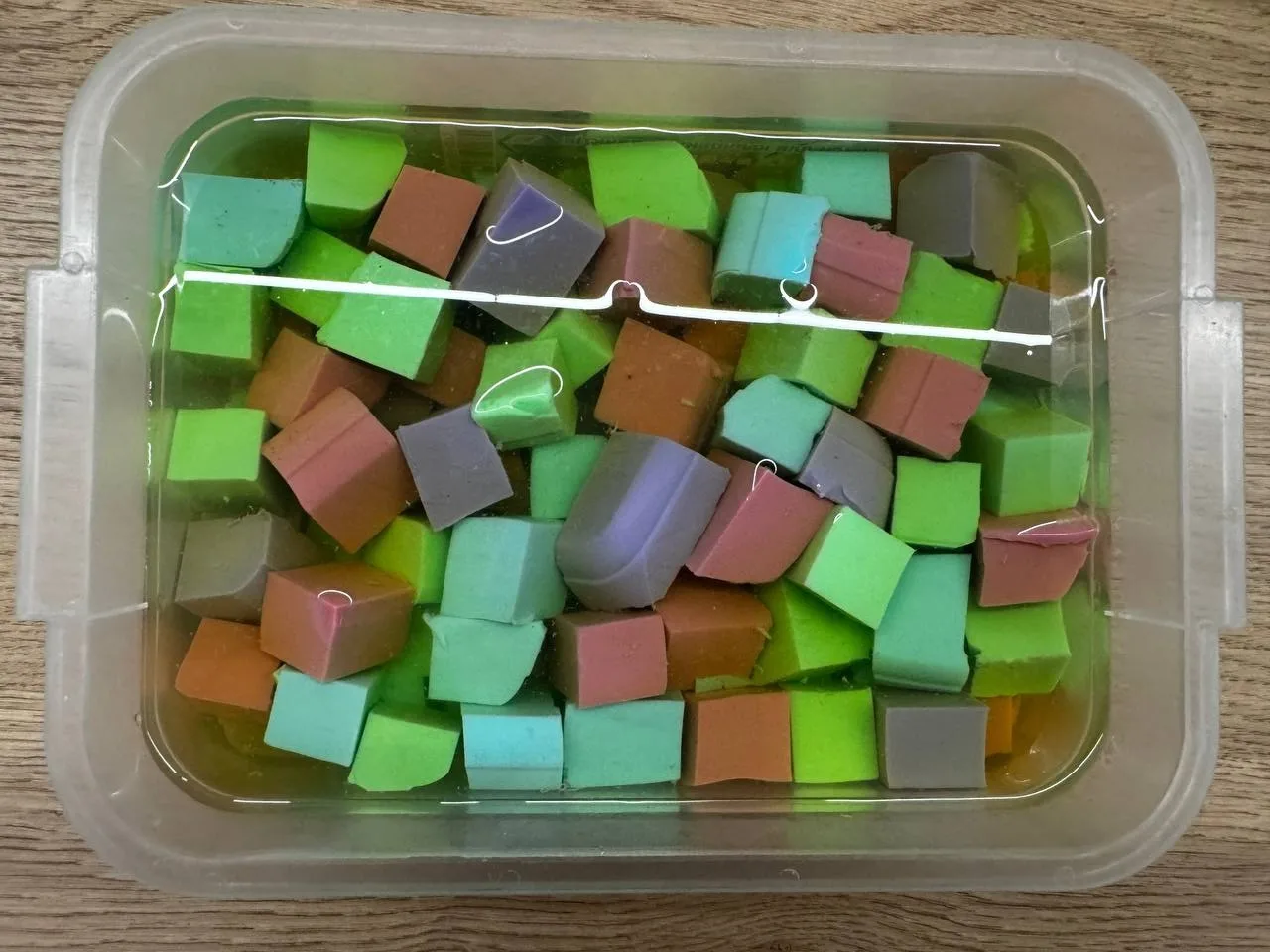 Торт 3D желе «Бите скло» — покроковий рецепт з фото