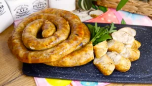 Домашня ковбаса “за копійки”: мій рецепт соковитої курячої ковбаси, від якої всі в захваті