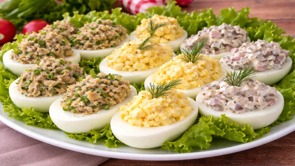 25 начинок для фаршированих яєць на будь-який смак — перевірені рецепти