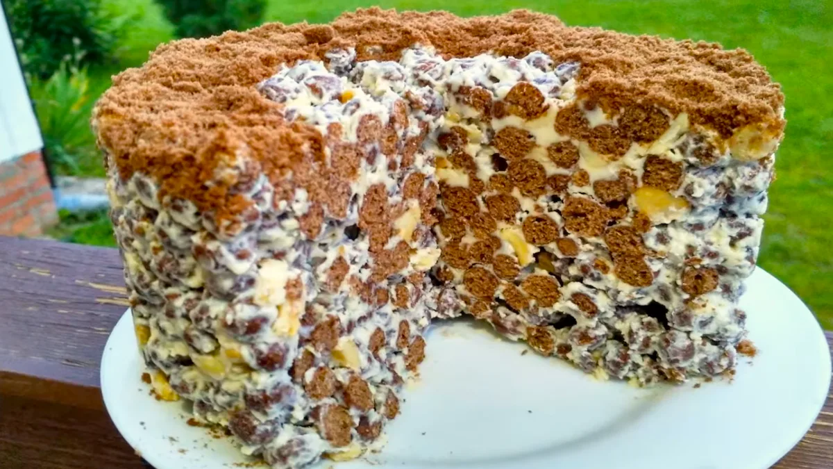 Я приготувала хрусткий торт без випічки за 2 хвилини! Роздала рецепт усім подругам!