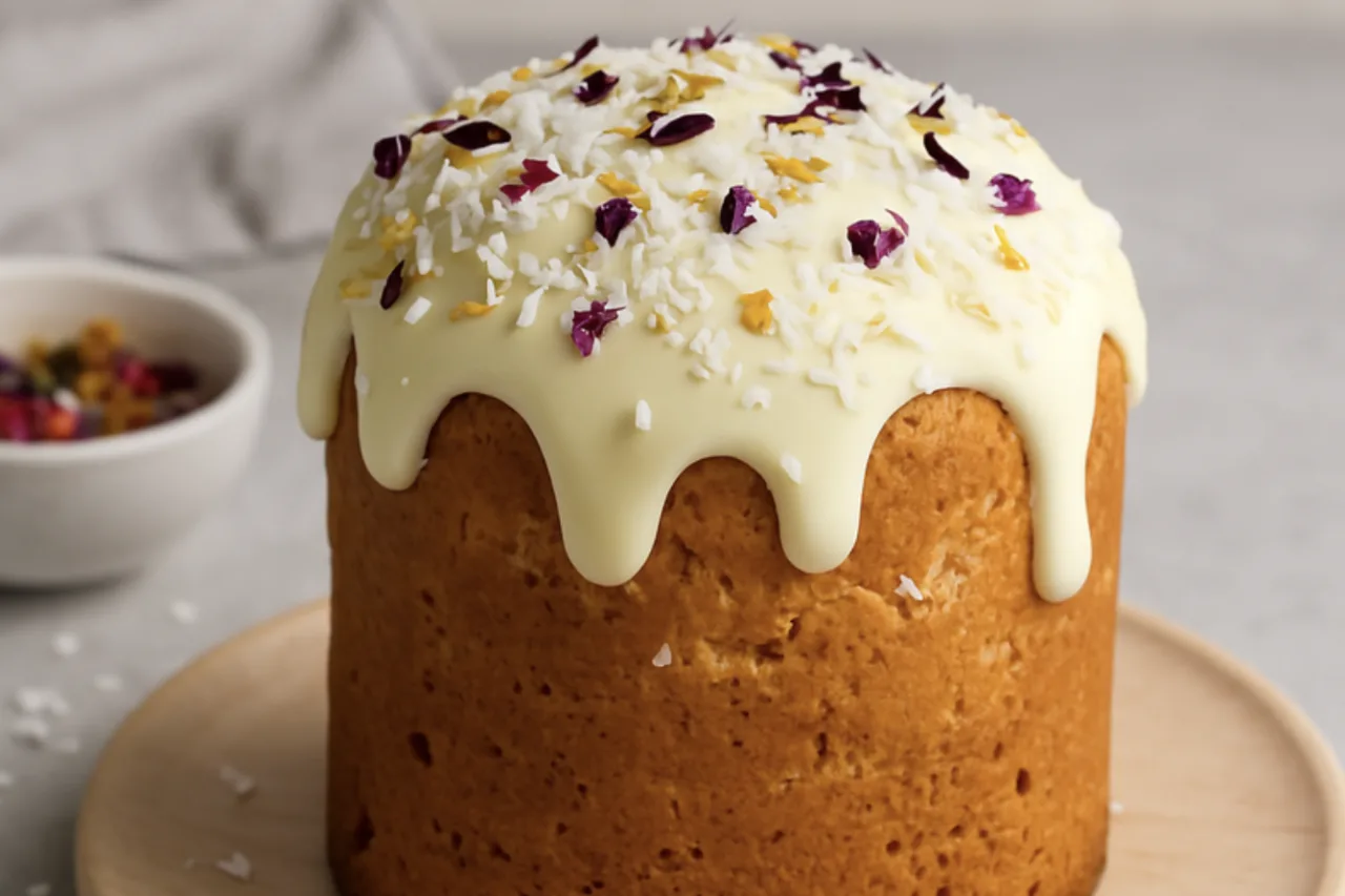 паска з апельсином та білим шоколадом