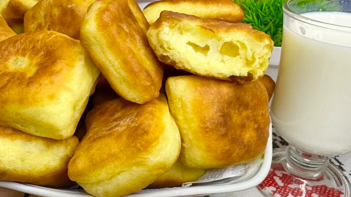 «Пишки» на кефірі — перевірений рецепт