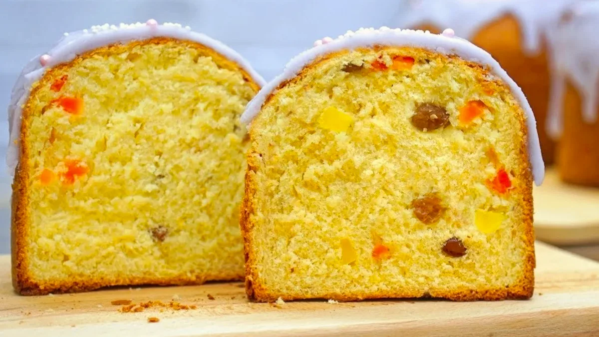 Рецепт швидкої паски без дріжджів