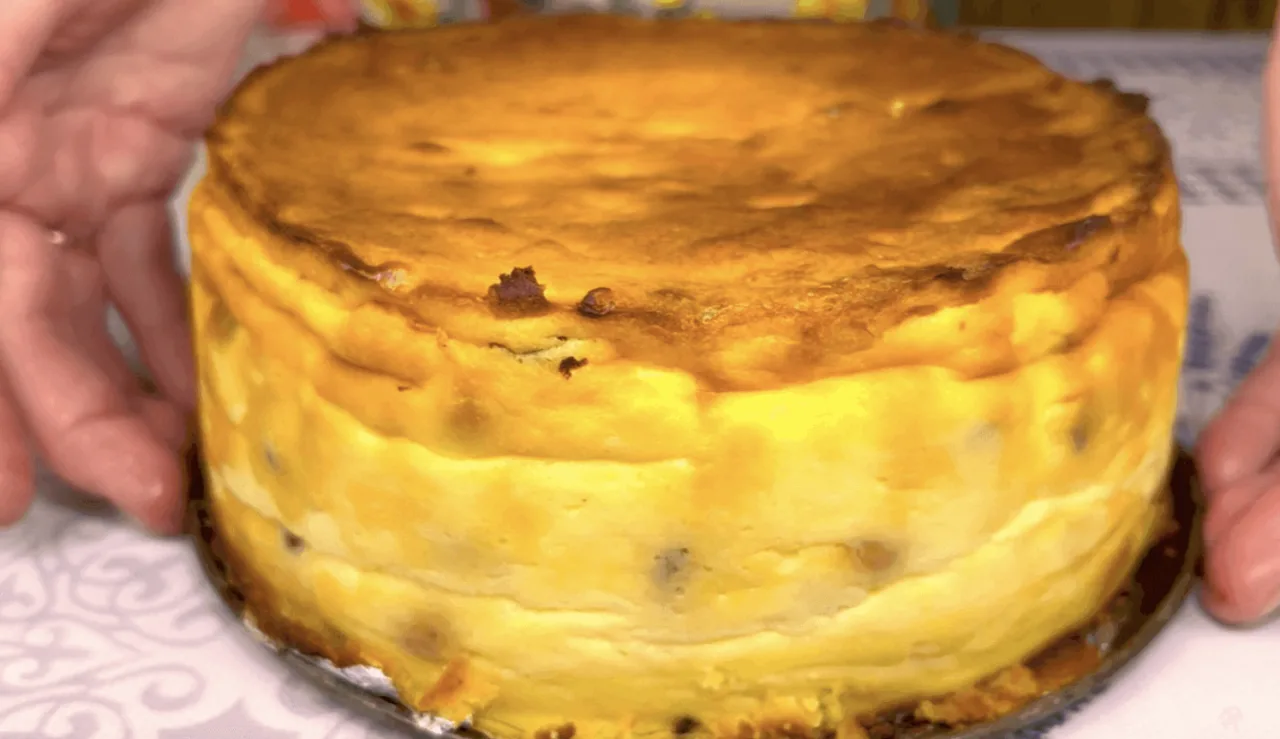 1 кг сиру і 300 г манки — це справжній “Хіт”! Моя сирна паска — висока, пухка і неймовірно ніжна