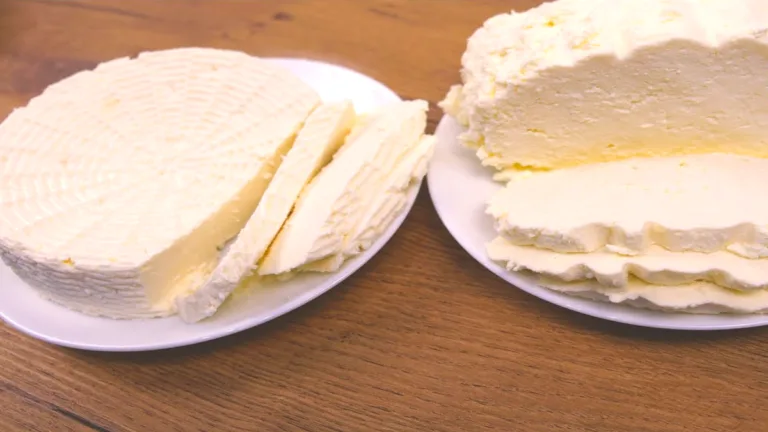 домашній сир з молока та кефіру