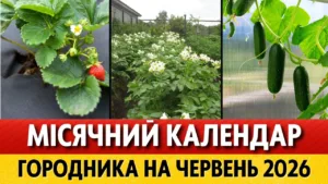 Червень 2026 на городі: коли сіяти, садити і відпочивати, щоб отримати щедрий урожай (місячний календар для України)