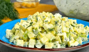 Салат “Копійка”! Беру кабачок і 2 плавлені сирки — і нічого не треба варити