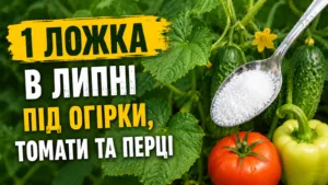 1 ложка в липні — і огірки, томати, перці плодоносять до осені: Два копійчані підживлення з кухні