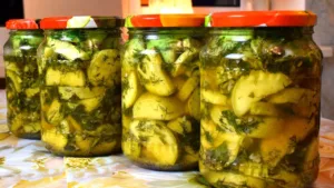 Мариновані кабачки «Як білі гриби» — взимку така баночка “як знахідка”. Якщо кабачки на зиму, то тільки так!
