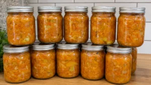 Кабачки з шампіньйонами «зникають першими»! Салат у соусі чилі — закриваю щороку подвійну порцію