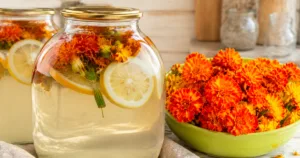 Напій із чорнобривців на зиму — рецепт на 3-літрову банку. Ароматний і дуже смачний